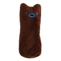 Brinquedo Pelúcia Larva Marrom para Gatos - Tam. Único