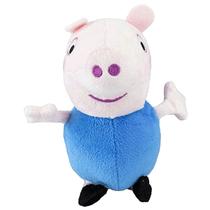 Brinquedo Pelúcia Peppa Pig George Roupa Azul Sunny 2344