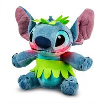 Brinquedo Pelúcia Personagem Stitch Hula Hula 30cm Luz e Sons Multikids BR2199