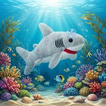 Brinquedo Pelucia Tubarao Peixe Rosa 30cm Antialergico Presente Crianca Menina Linda 1 Unidade Brinquedo Pelucia Tubarao Peixe Rosa 30cm Antialergico Presente Crianca Menina Linda 1 Unidade