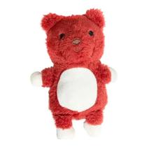 Brinquedo Pelúcia Ursinho Germanhart Aursinho Vermelho