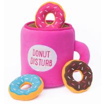 Brinquedo Pelúcia ZippyPaws Burrow Café e Donutz Com Apito Para Cães e Gatos Brinquedo Pelúcia ZippyPaws Burrow Café e Donutz Com Apito Para Cães e Gatos