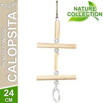 Brinquedo Pendulo Wood Nature Collection Para Calopsita