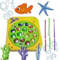 Brinquedo Pesca Pega Peixe Jogo Pescaria Infantil Criança