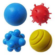 Brinquedo Pet Bola Maciça Cães Pequenos Pinshcer Chihuahua Kit 4 bolinhas Furacão Pet Brinquedo Pet Bola Maciça Cães Pequenos Pinshcer Chihuahua Kit 4 bolinhas Furacão Pet
