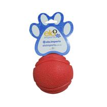 Brinquedo Pet Bola Para Cachorro Anti Stress Vermelha