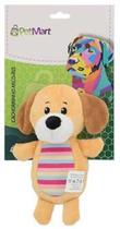 Brinquedo pet cachorrinho de pelúcia arco iris 16cm - Pet Mart