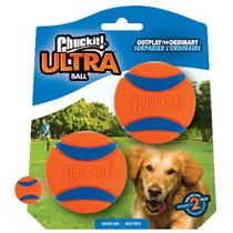 Brinquedo pet cães chuckit ultra ball 2 unidades medium