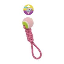 Brinquedo Pet - Corda c/ Bola de Tênis
