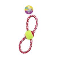 Brinquedo Pet - Corda c/ Bola de Tênis