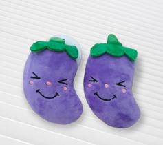 Brinquedo Pet de Pelucia com som Beringela 123Util