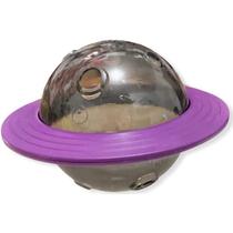 Brinquedo Pet Interativo Disco Bola Solta Petisco Cães Gato