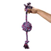 Brinquedo Pet mordedor bola de corda G Mimo Pets PP211