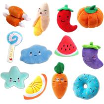 Brinquedo Pet Mordedor Cachorro Com Apito Kit 2 Unidades