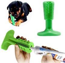 Brinquedo Pet Mordedor e Escova de Dente para Cães