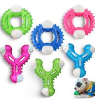 Brinquedo Pet Mordedor Nylon Resistente Osso Cães Cachorros Pequeno e Médio Porte Brinquedo Pet Mordedor Nylon Resistente Osso Cães Cachorros Pequeno e Médio Porte