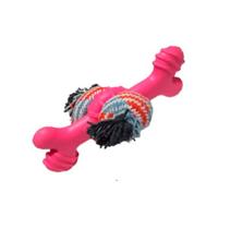 Brinquedo PET OSSO MACICO COM CORDA para Cães Cachorro
