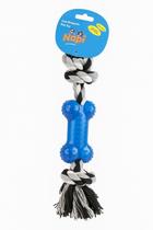 Brinquedo Pet Para Cães Com Corda E Mordedor Forte Brinquedo Pet Para Cães Com Corda E Mordedor Forte