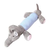 Brinquedo Pet Pelúcia Interativo Mordedor Apito Cães Gato