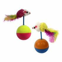 Brinquedo Pet Ratinho Com Bola João Bobo Cor Sortida Azpr Brinquedo Pet Ratinho Com Bola João Bobo Cor Sortida Azpr