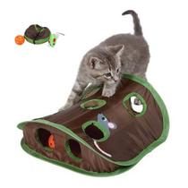 Brinquedo Pet Tenda Toca de Caça Para Gatos Interativa