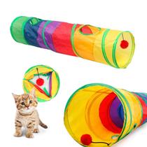 Brinquedo Pet Túnel Labirinto Para Gato Cão Interativo Color