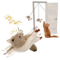 Brinquedo PETFUTURE Cat Bat Wings para Gatos - Recarregável via USB com Catnip