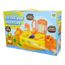Brinquedo Pia Patinho Divertido Sai Água - DM Toys