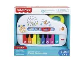 Brinquedo Piano Cachorrinho Eletronico Fisher Price Gfx34 Brinquedo Piano Cachorrinho Eletronico Fisher Price Gfx34