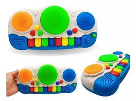 Brinquedo Piano Infantil Teclado Para Bebe E Criança Com Som Dos Bicho Brinquedo Piano Infantil Teclado Para Bebe E Criança Com Som Dos Bicho