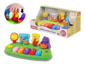 Brinquedo Piano Musical Infantil Bandinha Selvagem Winfun