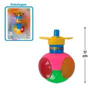 Brinquedo Pião com Lançador 2pçs com LUZ Super Giro Sortidos - 54412 - ARK Brinquedos