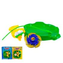 Brinquedo Pião com Lançador de Plástico e Pista - 30749
