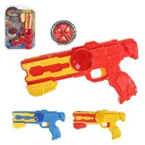 Brinquedo Pião Combate Iron C/ Disparador