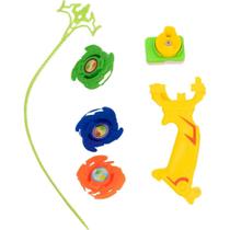 Brinquedo Pião Cyclone KIT com 3 Unidades Brinquedo Pião Cyclone KIT com 3 Unidades