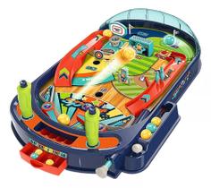 Brinquedo Pinball Jogo Fliperama Retro Multi Sports Dm Toys