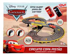 Brinquedo Pista Autorama Relâmpago Macqueen Carros Disney Brinquedo Pista Autorama Relâmpago Macqueen Carros Disney