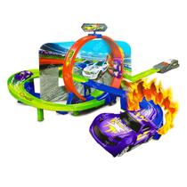 Brinquedo Pista Carrinhos Hot Super Looping 360