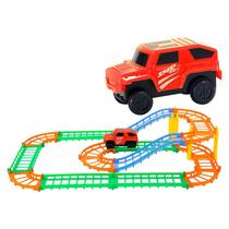 Brinquedo Pista Colorida C/26 Peças Mini Cidade