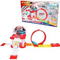 Brinquedo Pista com lançador e looping Speed Hero ETITOYS