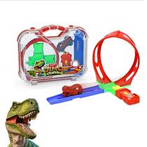 Brinquedo Pista de Carrinho Radical Maleta Dino Looping