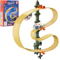 Brinquedo Pista de Carrinhos Magnética C/ Luz - Castela