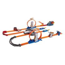 Brinquedo Pista de Corrida Hot Wheels Infantil Track Builder Turbo - mochila escolar