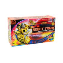 Brinquedo pista de trem com Transformers