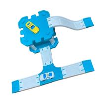 Brinquedo Pista Estacionamento de Corrida Infantil com Carrinhos e Rampas