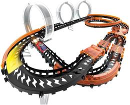 Brinquedo Pista Hot Wheels Wave Racers Match 2 Carros - Fun