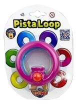 Brinquedo Pista Loop Fidget Equilibrio Colorido Infantil