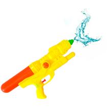Brinquedo pistola lançador água duplo TK-AB2740 Amarela