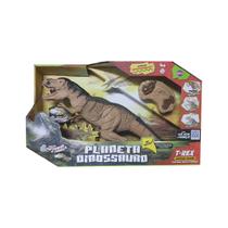 Brinquedo Planeta Dinossauro T-Rex com Controle Remoto