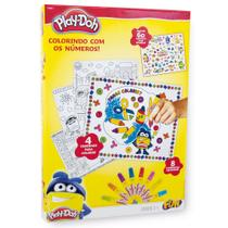 Brinquedo Play Doh Artes Colorindo com Numeros da Fun 77881